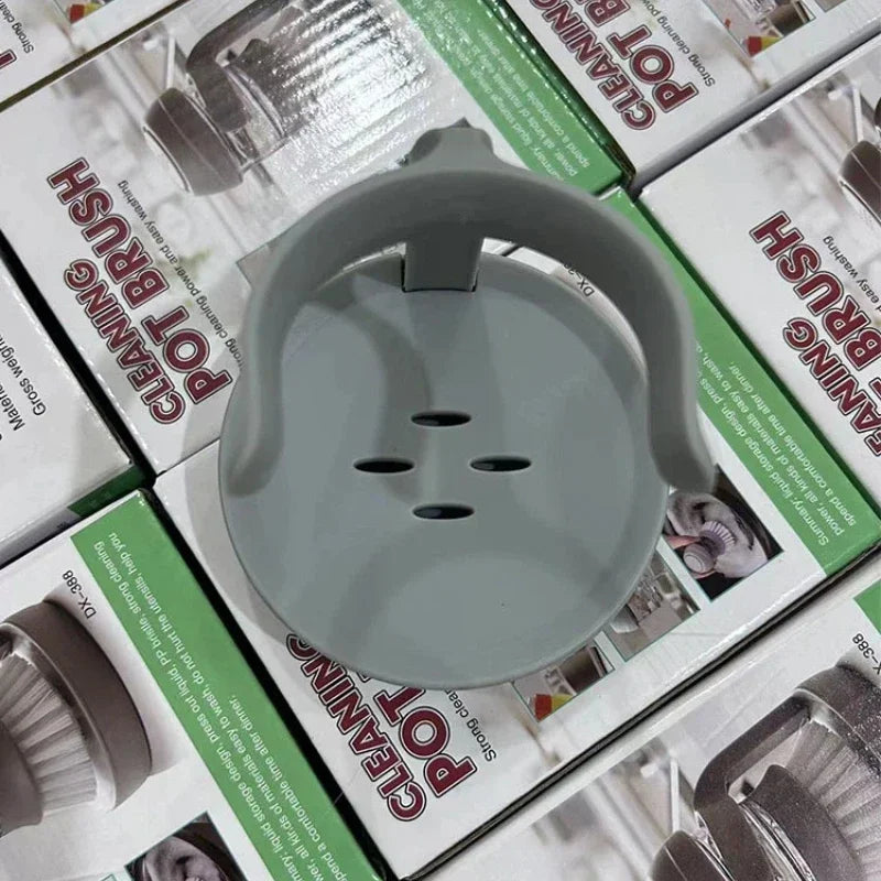 Soap Dispensing Dish Brush with Press Pump