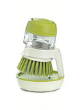Soap Dispensing Dish Brush with Press Pump