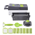 Multi-Function Vegetable Chopper with Interchangeable Blades - product view 2