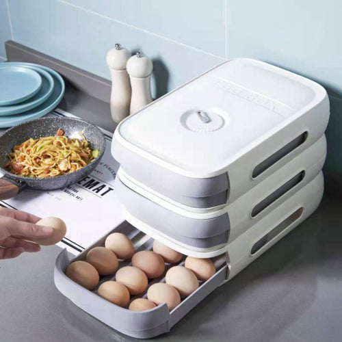 12L Stackable Drawer Storage Box