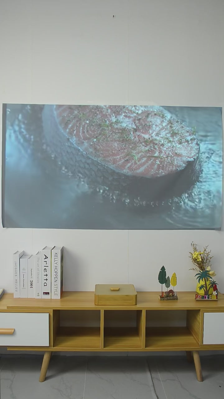 Foldable Projector Screen – 60 to 150 Inch | 4:3 &amp; 16:9